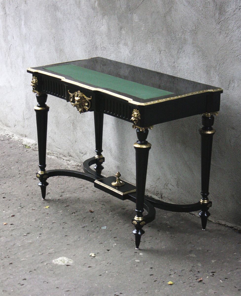 Sekretarzyk z lwami, styl Napoleon III, ok. 1860