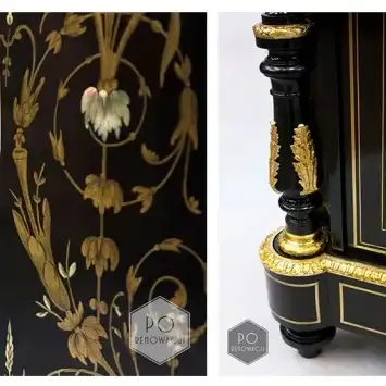 Szafka w typie mebli Boulle (1850-60)