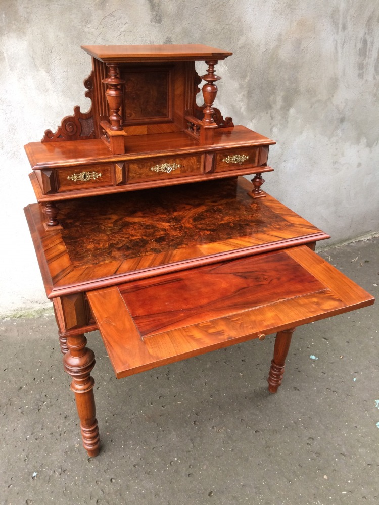 Sekretarzyk eklektyczny, koniec XIX wieku