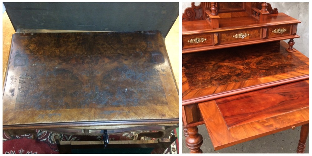 Sekretarzyk eklektyczny, koniec XIX wieku