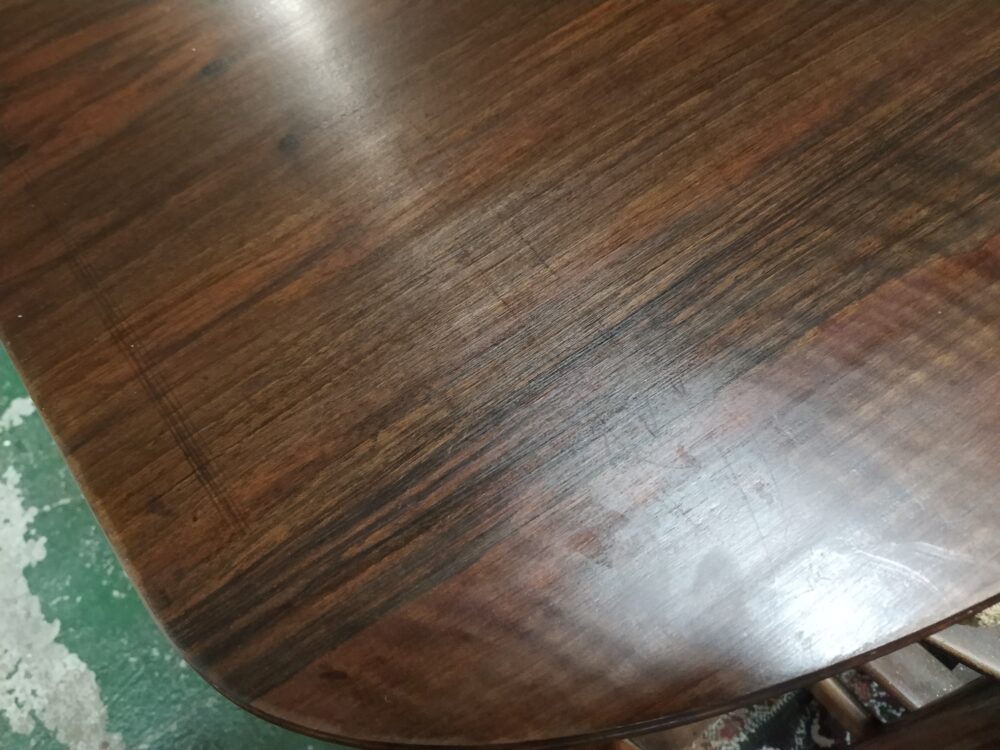 Stół po wizycie klienta