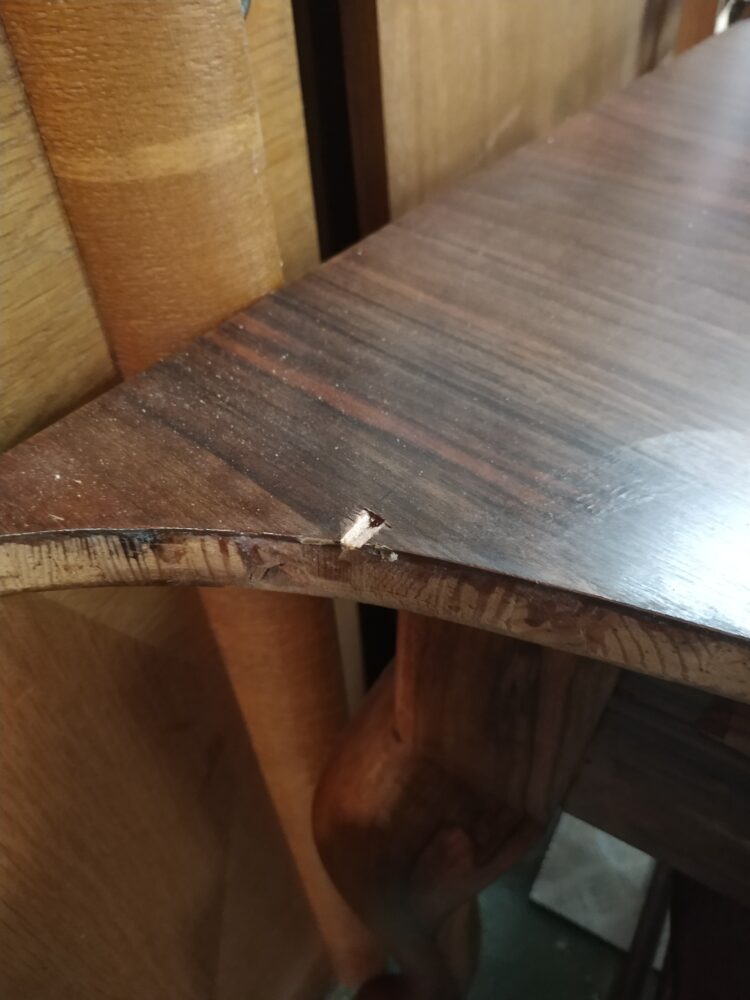 Stół po wizycie klienta