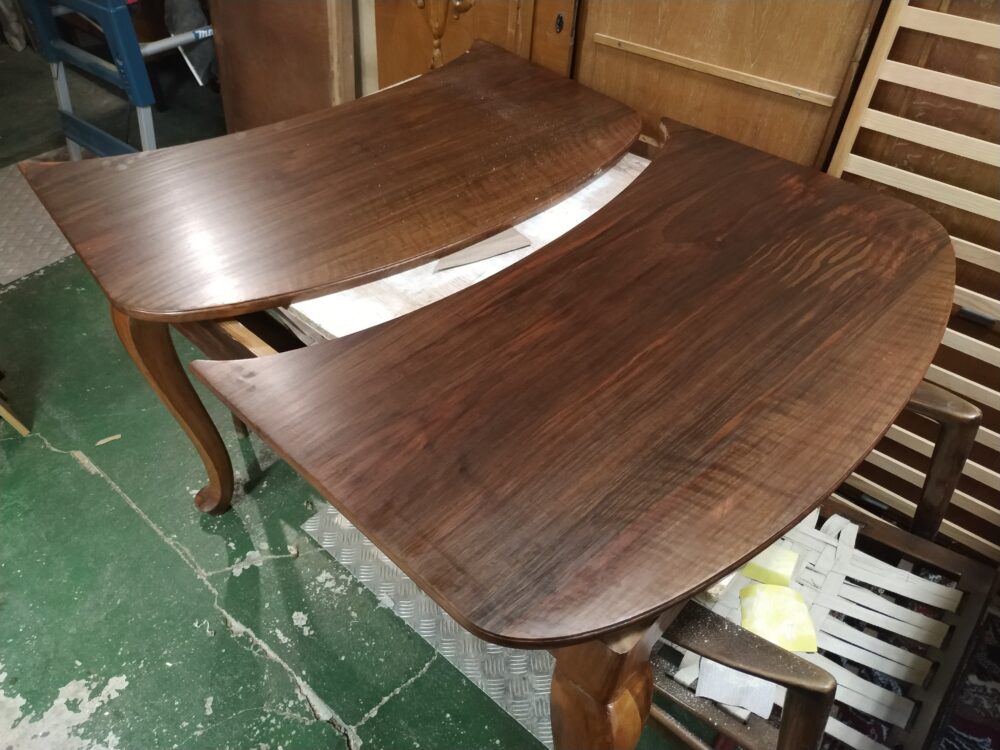 Stół po wizycie klienta