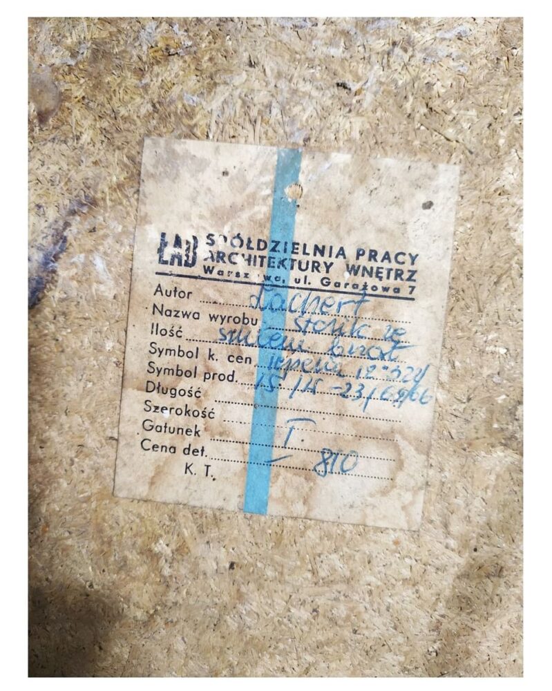 Stolik kawowy Hanna Lachert, Spółdzielnia ŁAD