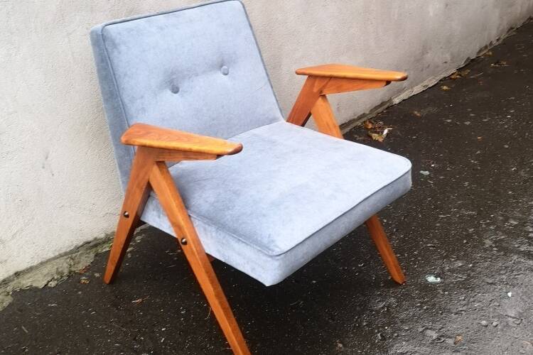 Fotel 300-177, bunny chair, Józef Chierowski